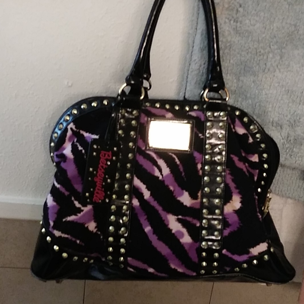 Betsey Johnson weekender bag